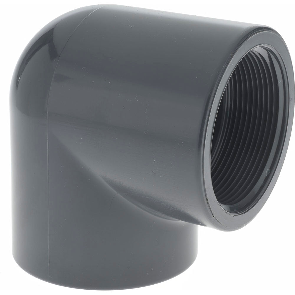 Value Collection 808-020 2" PVC Plastic Pipe 90&deg Elbow