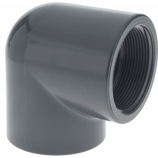 Value Collection 808-020 2" PVC Plastic Pipe 90&deg Elbow