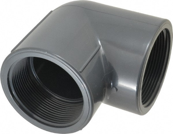 Value Collection 808-030 3" PVC Plastic Pipe 90&deg Elbow