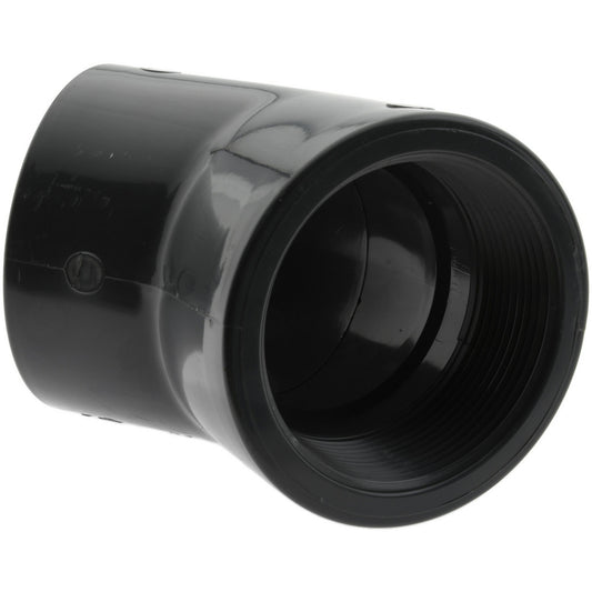 Value Collection 819-030 3" PVC Plastic Pipe 45&deg Elbow