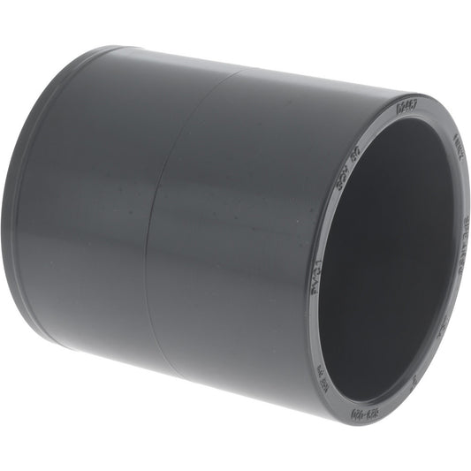Pro-Source 90380300509 2" PVC Plastic Pipe Coupling