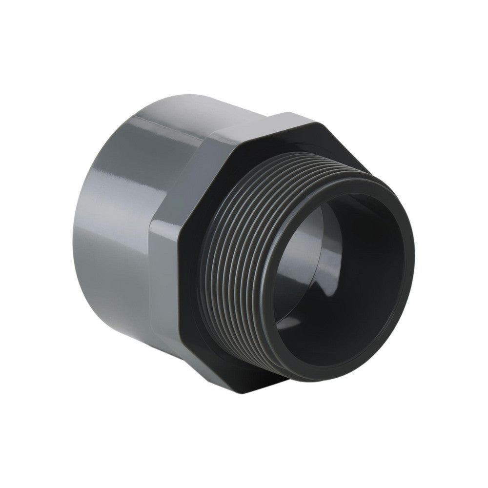 Pro-Source 90381000709 3" PVC Plastic Pipe Male Adapter