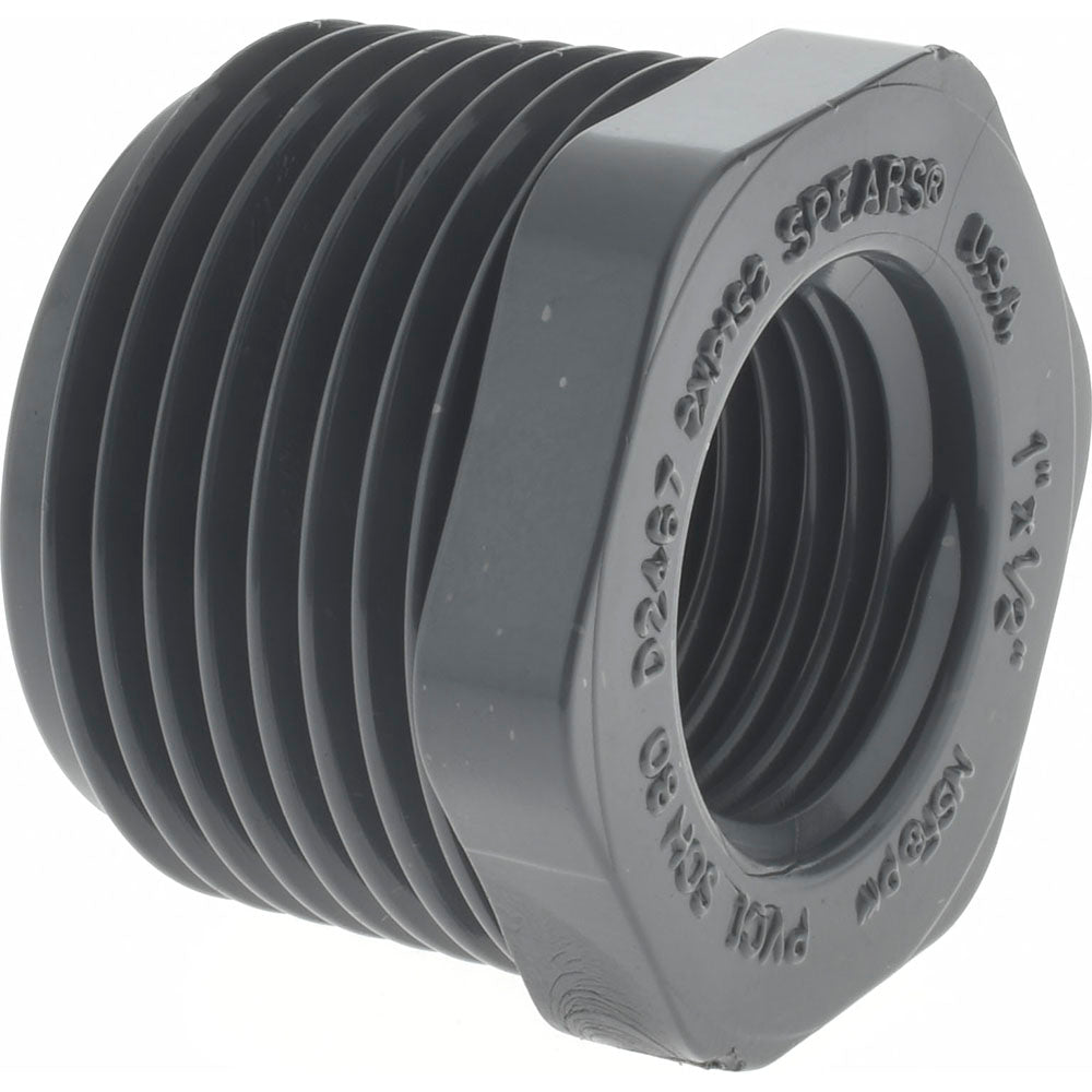 Value Collection 839-130 1 x 1/2" PVC Plastic Pipe Bushing