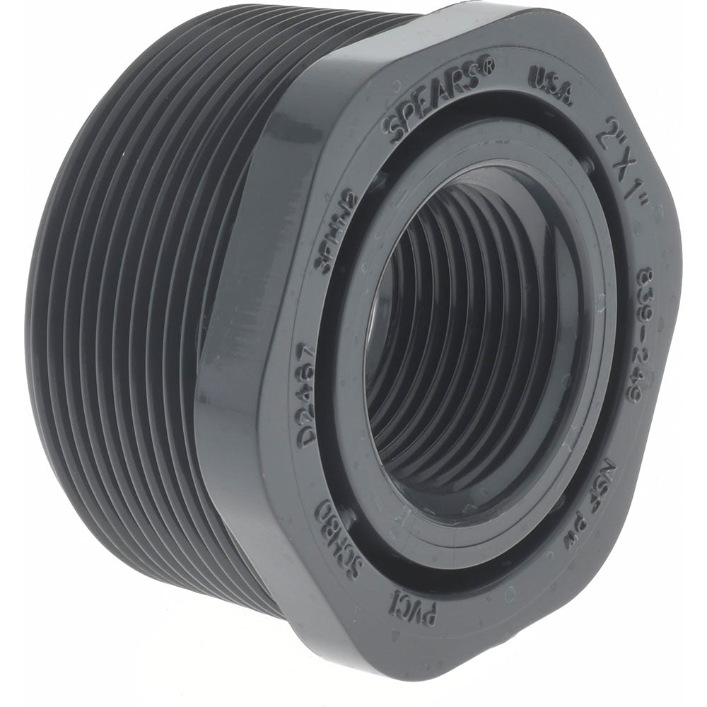 Value Collection 839-249 2 x 1" PVC Plastic Pipe Bushing