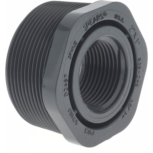 Value Collection 839-249 2 x 1" PVC Plastic Pipe Bushing