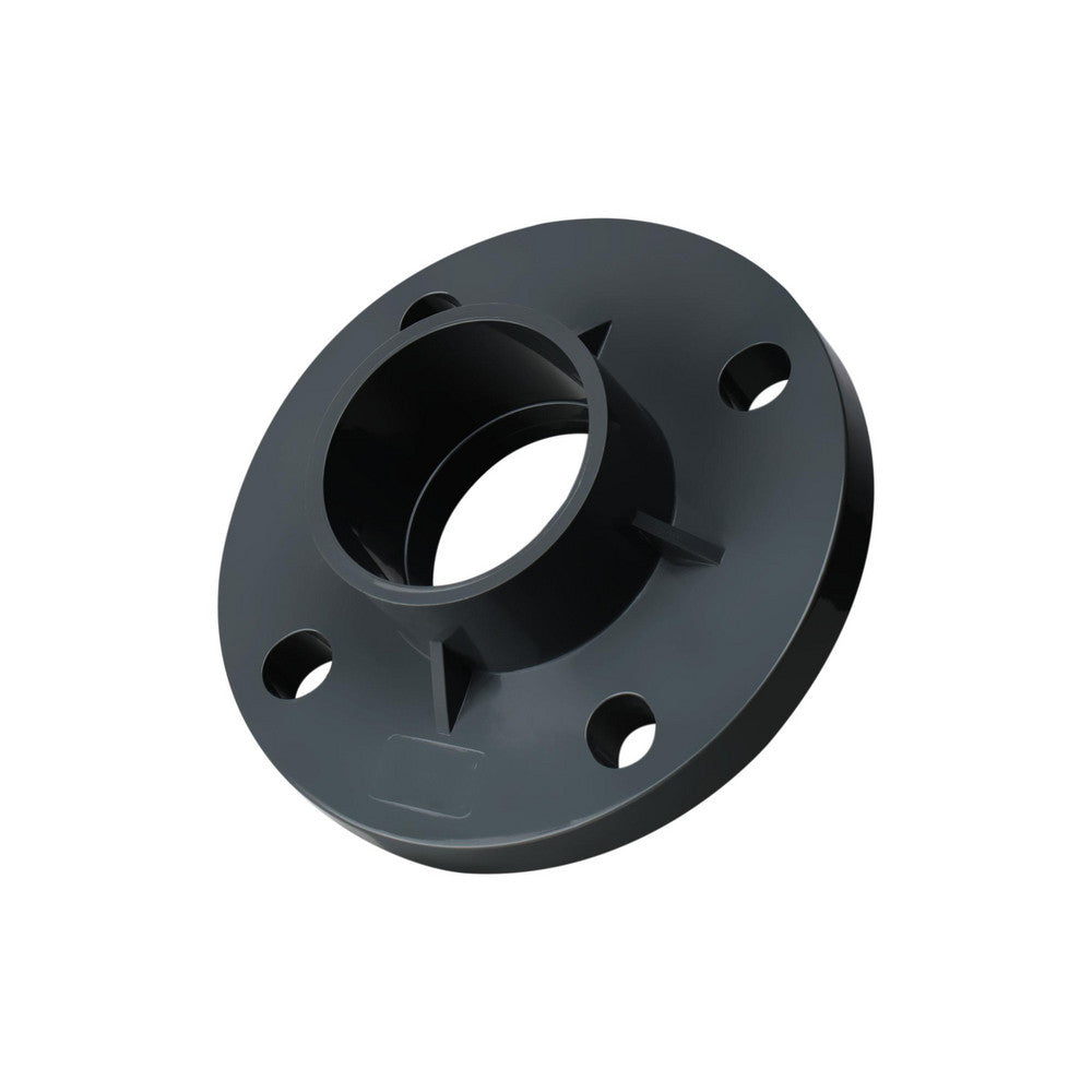 Pro-Source 90381100609 2-1/2" PVC Plastic Pipe Flange (One Piece)