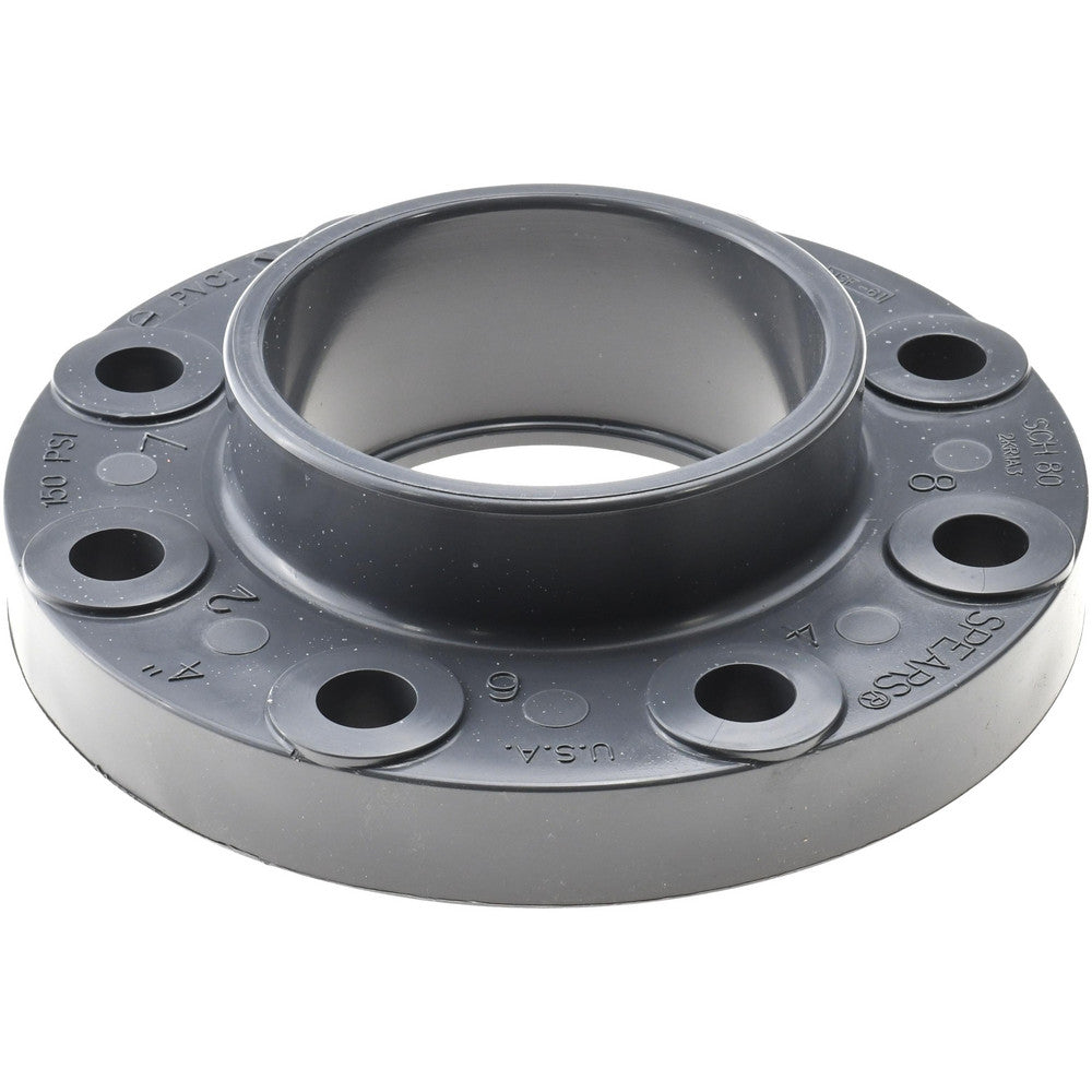 Pro-Source 90381100809 4" PVC Plastic Pipe Flange (One Piece)