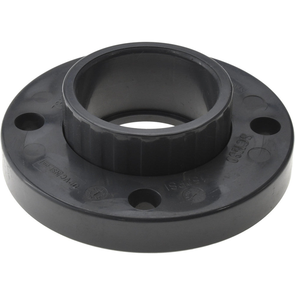 Pro-Source 90381600909 3" PVC Plastic Pipe Flange (Two Piece)