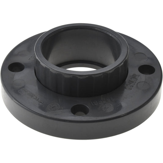 Pro-Source 90381600909 3" PVC Plastic Pipe Flange (Two Piece)