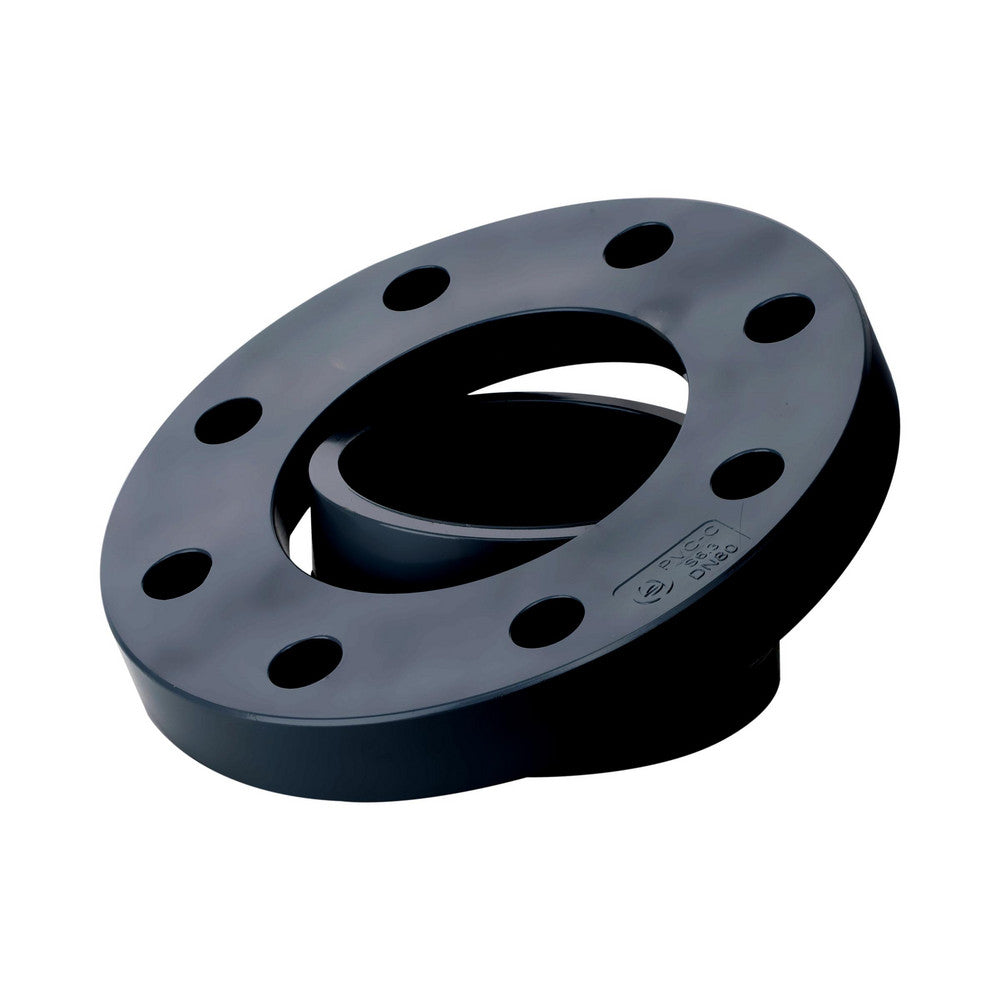 Pro-Source 90381601309 8" PVC Plastic Pipe Flange (Two Piece)
