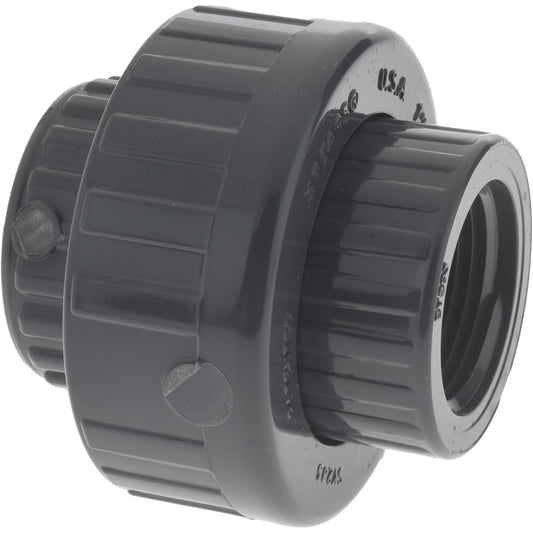 Pro-Source 898-010 1" PVC Plastic Pipe Union with EPDM O-Ring
