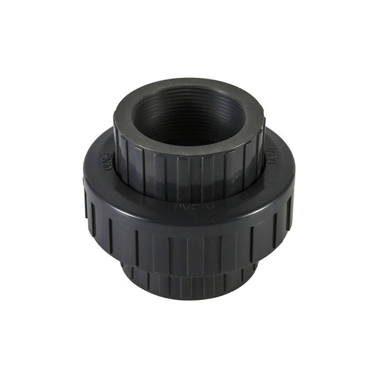 Pro-Source 898-020 2" PVC Plastic Pipe Union with EPDM O-Ring