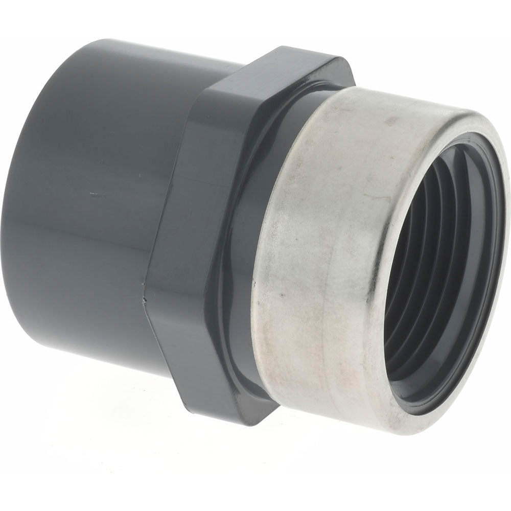 Value Collection 835-010SR 1" PVC Plastic Pipe Reinforced Female Adapter