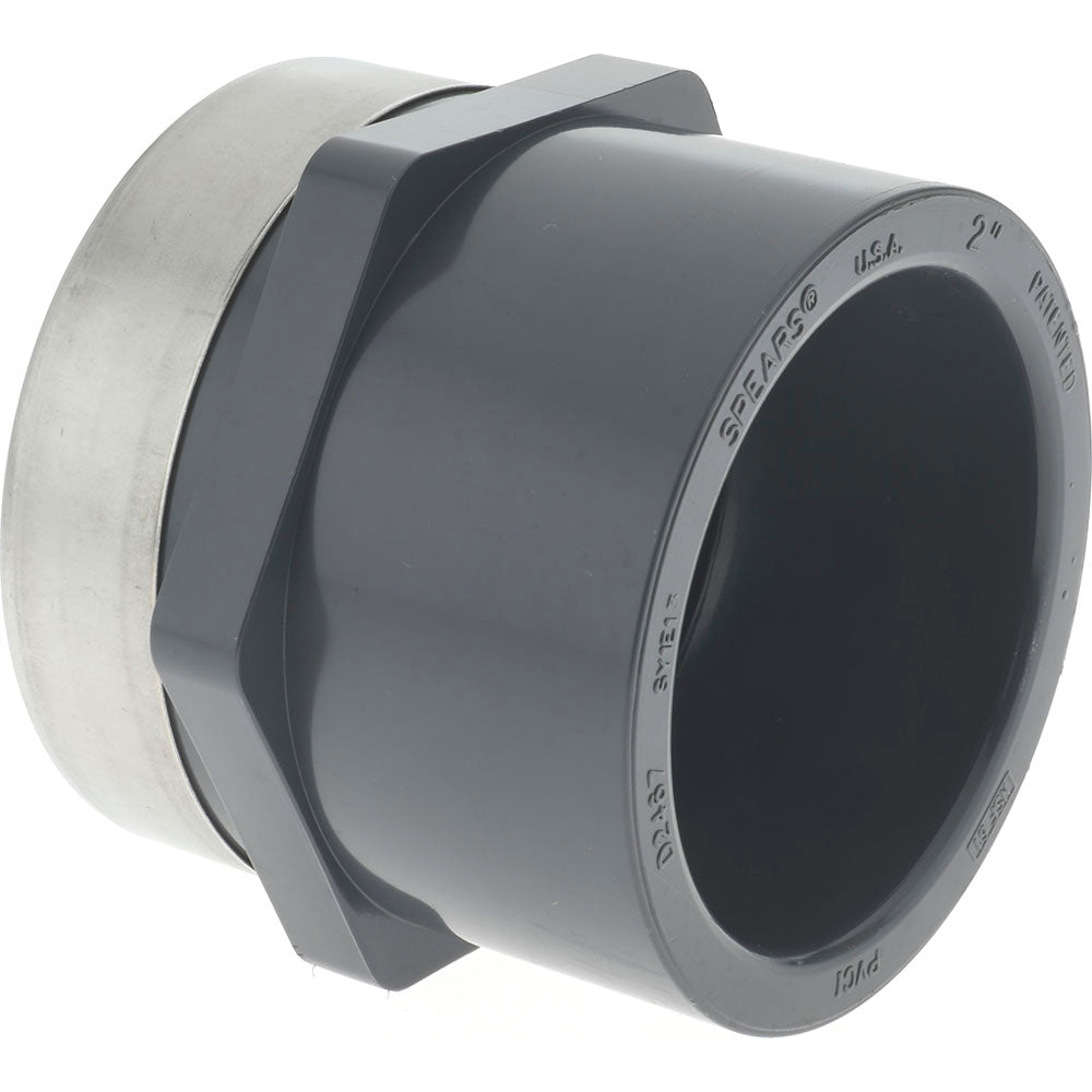 Value Collection 835-020SR 2" PVC Plastic Pipe Reinforced Female Adapter