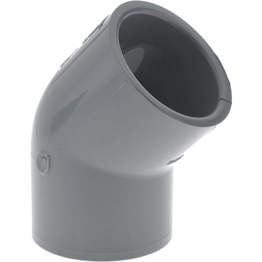 Pro-Source 90340000409 1-1/2" CPVC Plastic Pipe 45&deg Elbow