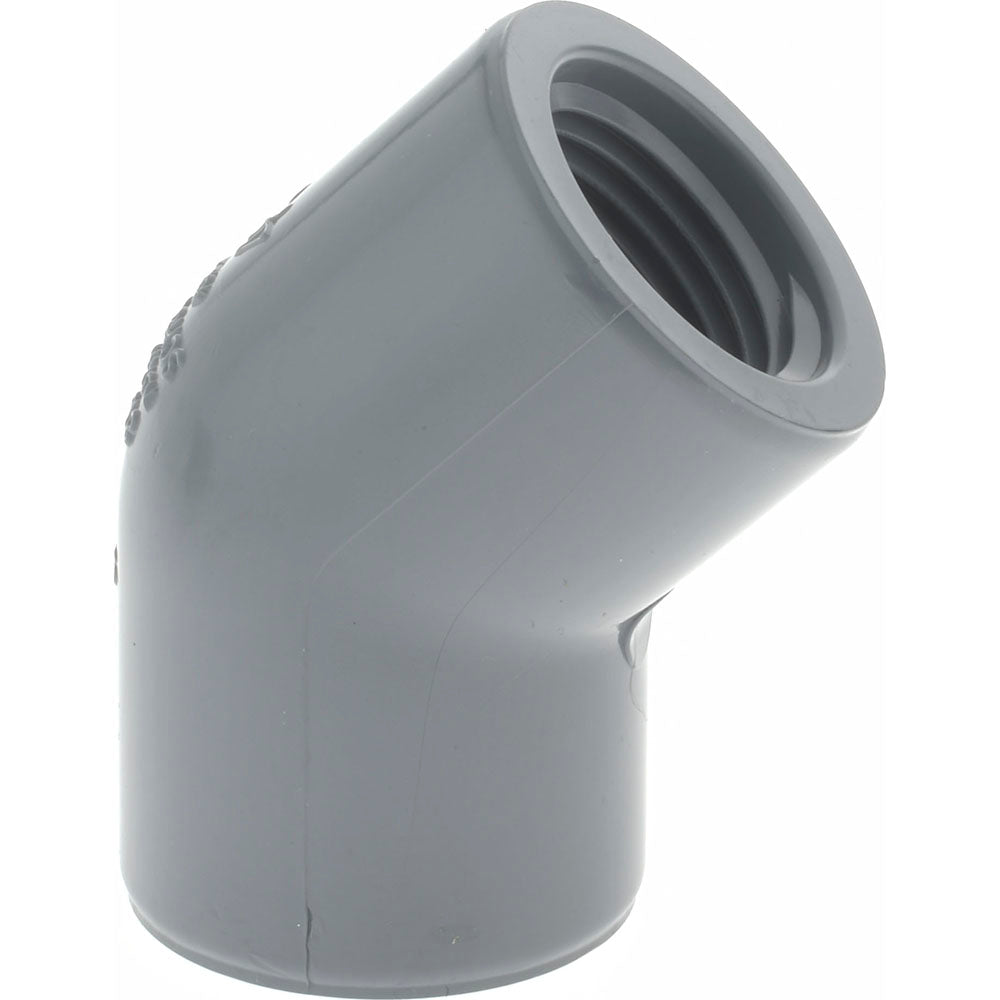 Value Collection 819-005C 1/2" CPVC Plastic Pipe 45&deg Elbow