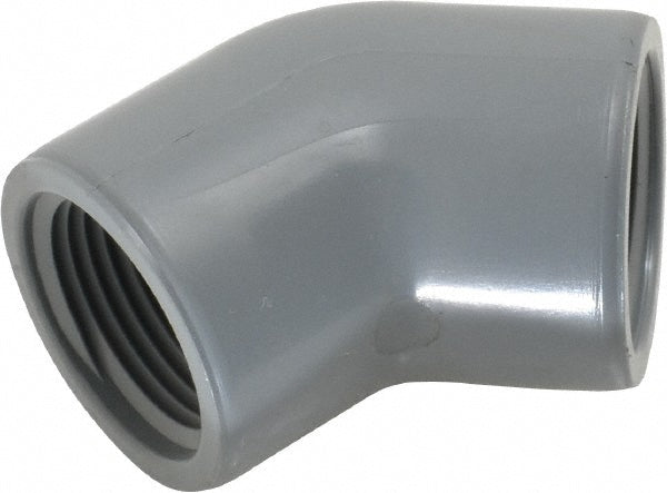 Value Collection 819-007C 3/4" CPVC Plastic Pipe 45&deg Elbow