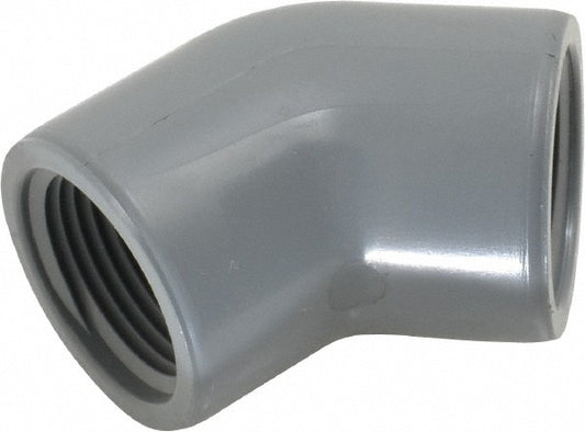 Value Collection 819-007C 3/4" CPVC Plastic Pipe 45&deg Elbow