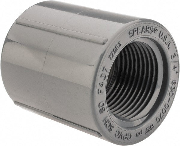 Value Collection 830-007C 3/4" CPVC Plastic Pipe Coupling