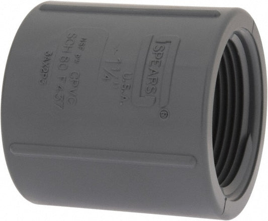 Value Collection 830-012C 1-1/4" CPVC Plastic Pipe Coupling