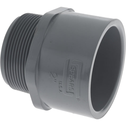 Value Collection 836-020C 2" CPVC Plastic Pipe Male Adapter