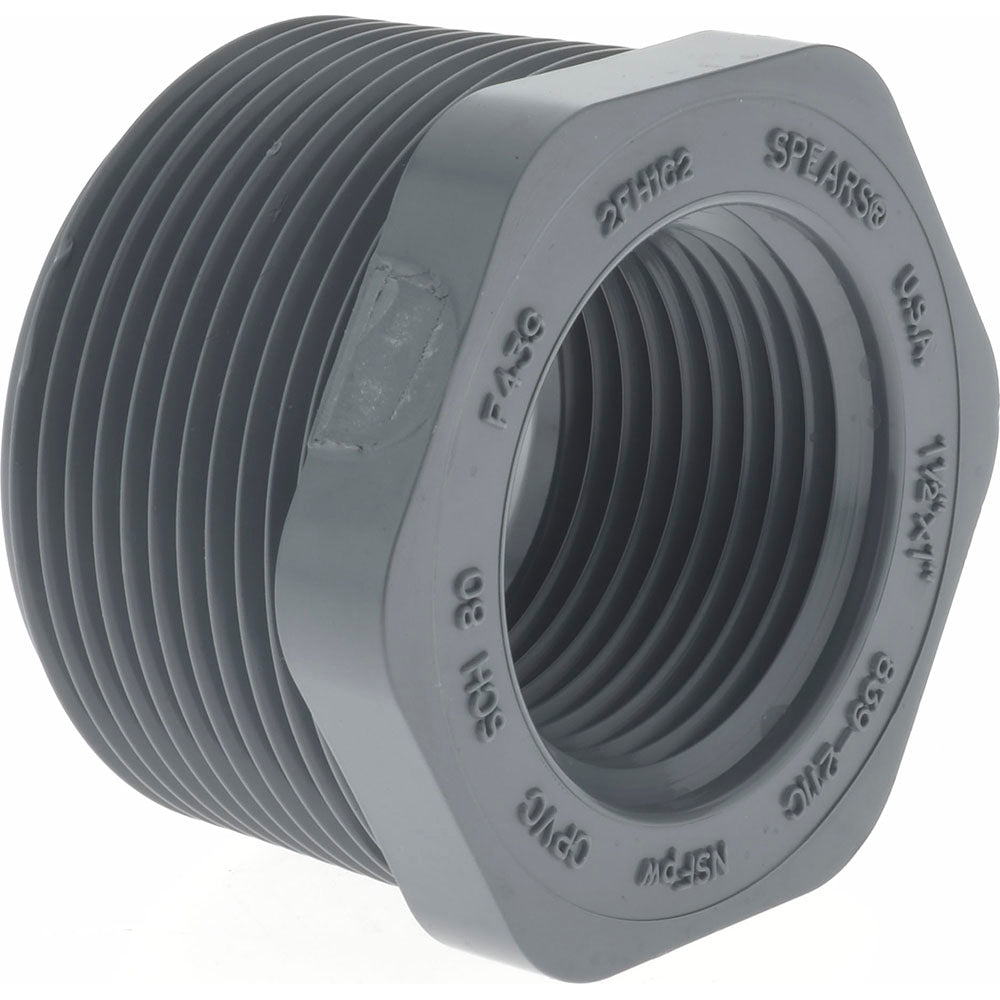 Value Collection 839-211C 1-1/2 x 1" CPVC Plastic Pipe Bushing