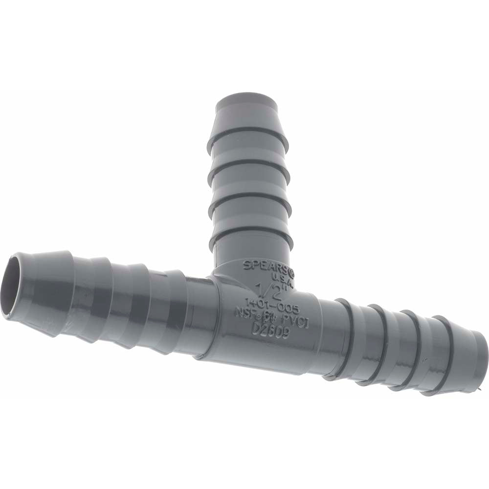 Value Collection 1401-005 Barbed Tube Insert Tee Plug 1/2" Barbs