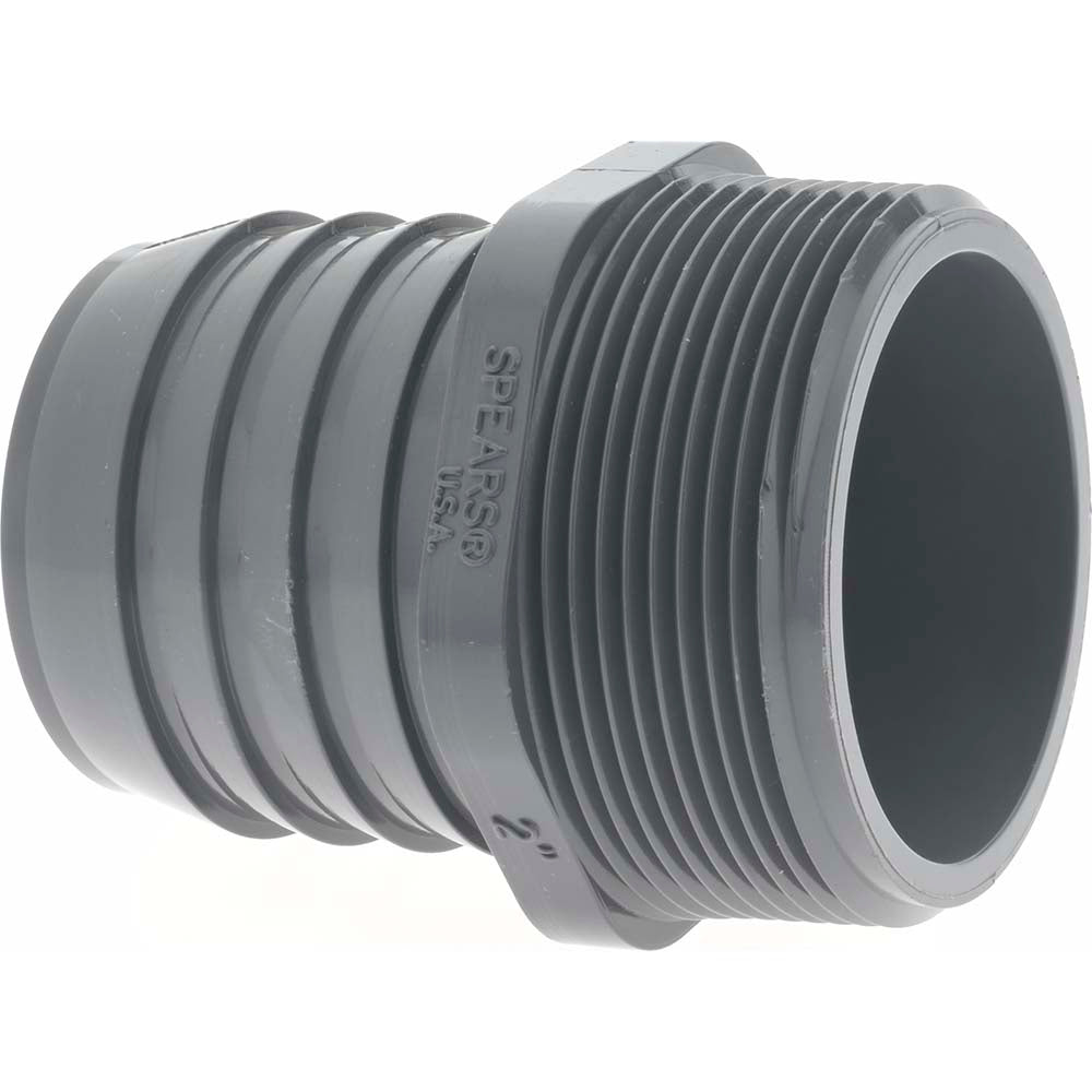 Value Collection 1436-020 Barbed Tube Adapter 2" Barbs, 2" MIPT