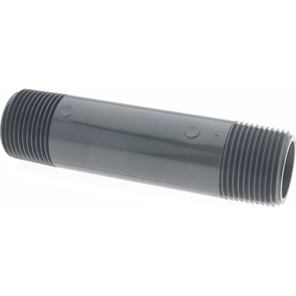 Value Collection 884-050 1" Pipe, 5" Long PVC Threaded Plastic Pipe Nipple
