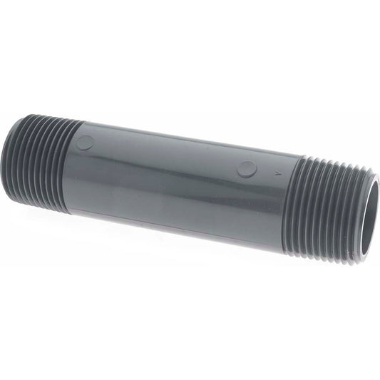 Value Collection 884-050 1" Pipe, 5" Long PVC Threaded Plastic Pipe Nipple