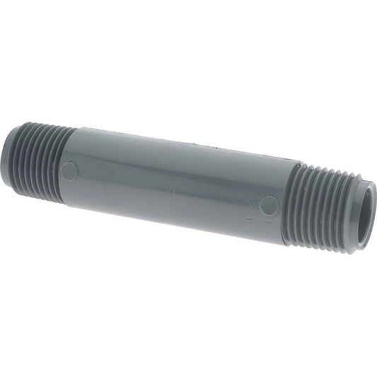 Value Collection 882-040C 1/2" Pipe, 4" Long CPVC Threaded Plastic Pipe Nipple