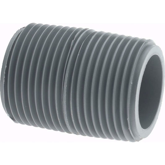 Value Collection 883-005C 3/4" Pipe, 1-3/8" Long CPVC Threaded Plastic Pipe Nipple