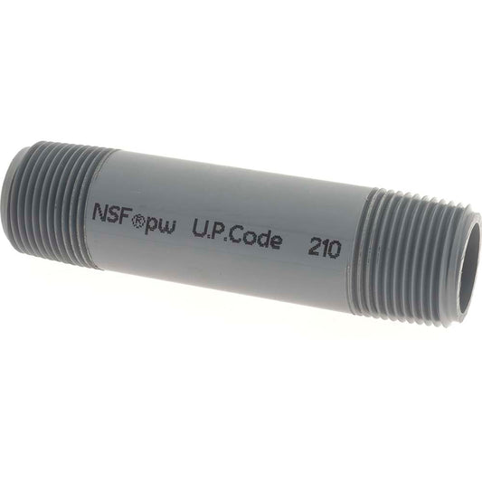 Value Collection 883-040C 3/4" Pipe, 4" Long CPVC Threaded Plastic Pipe Nipple