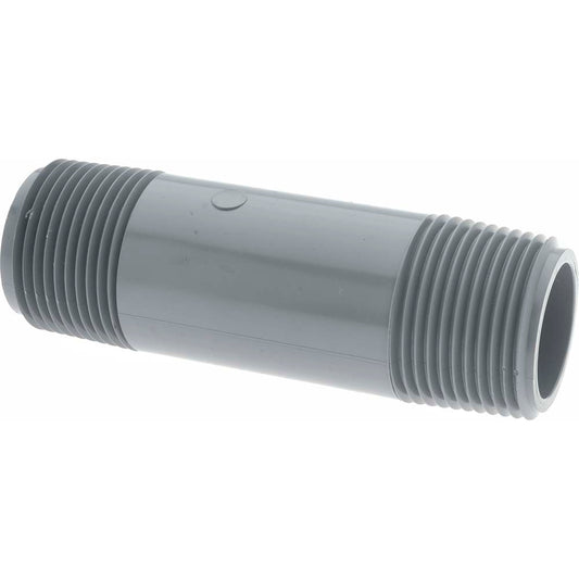 Value Collection 884-040C 1" Pipe, 4" Long CPVC Threaded Plastic Pipe Nipple