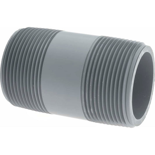 Value Collection 886-030C 1-1/2" Pipe, 3" Long CPVC Threaded Plastic Pipe Nipple
