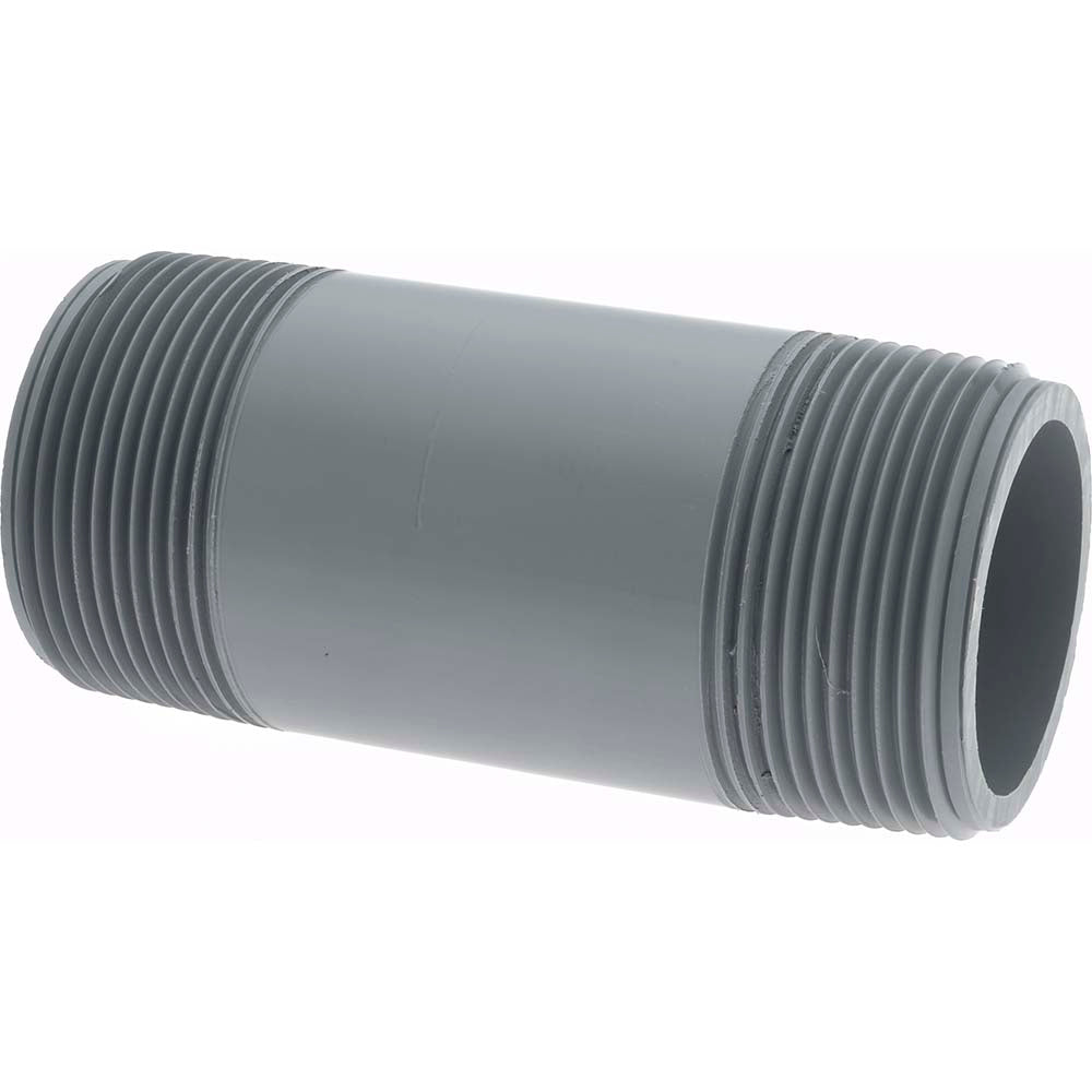 Value Collection 886-040C 1-1/2" Pipe, 4" Long CPVC Threaded Plastic Pipe Nipple
