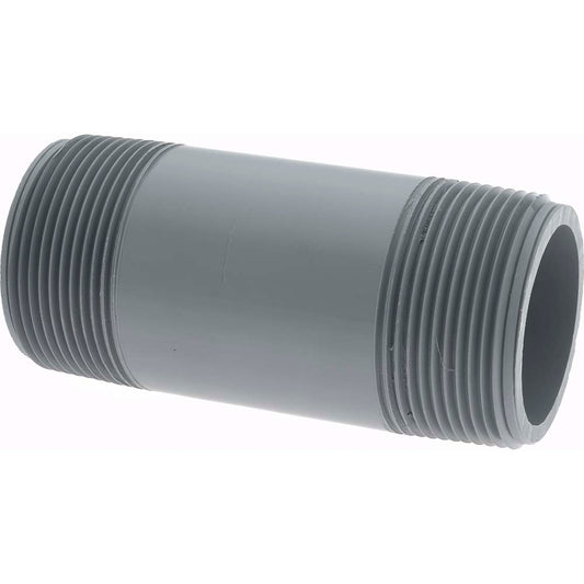 Value Collection 886-040C 1-1/2" Pipe, 4" Long CPVC Threaded Plastic Pipe Nipple