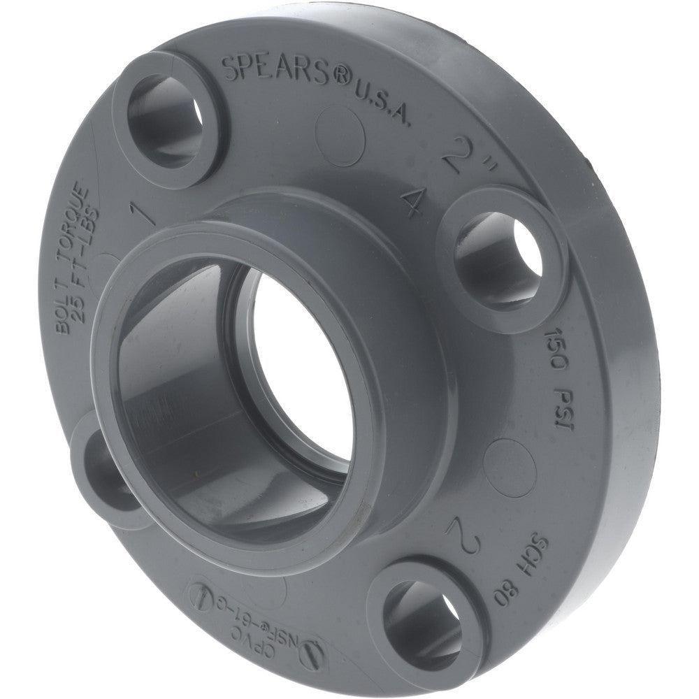 Pro-Source 90341100509 2" CPVC Plastic Pipe Flange (One Piece)