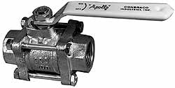 Apollo 82-103-01 Standard Manual Ball Valve 1/2" Pipe, Full Port