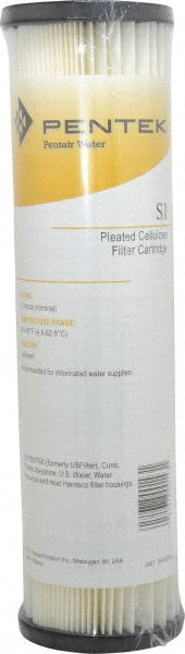 Pentair 155001-43 Plumbing Cartridge Filter 2-5/8" OD, 9-3/4" Long, 20 micron, Resin Cellulose