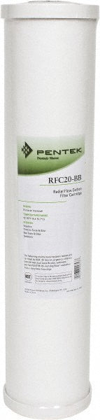 Pentair 155247-43 Plumbing Cartridge Filter 4-1/2" OD, 20" Long, 25 micron, Granular Activated Carbon