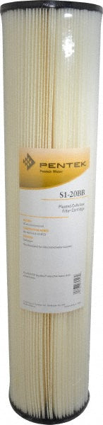 Pentair 155305-43 Plumbing Cartridge Filter 4-1/2" OD, 20" Long, 20 micron, Resin Cellulose