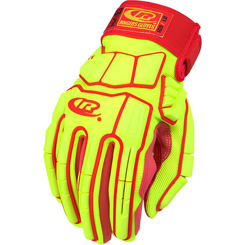 Ringers Gloves R169G-09 Cut-Resistant & Impact-Resistant Gloves Size Large, ANSI Cut A5, Uncoated, Series R169