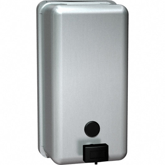ASI-American Specialties, Inc. 0347 1.2 L Push Operation Liquid Hand Soap Dispenser