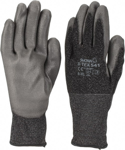 SHOWA S-TEX541XL-09 Cut, Puncture & Abrasive-Resistant Gloves Size XL, ANSI Cut 4, ANSI Puncture 3, Polyurethane. HPPE Fiber & Stainless Steel