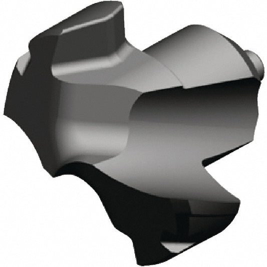 Kennametal 4158926 Replaceable Drill Tip KTIP1020HPM KCP15, 0.4016"/10.20 mm Dia, Grade KCP15