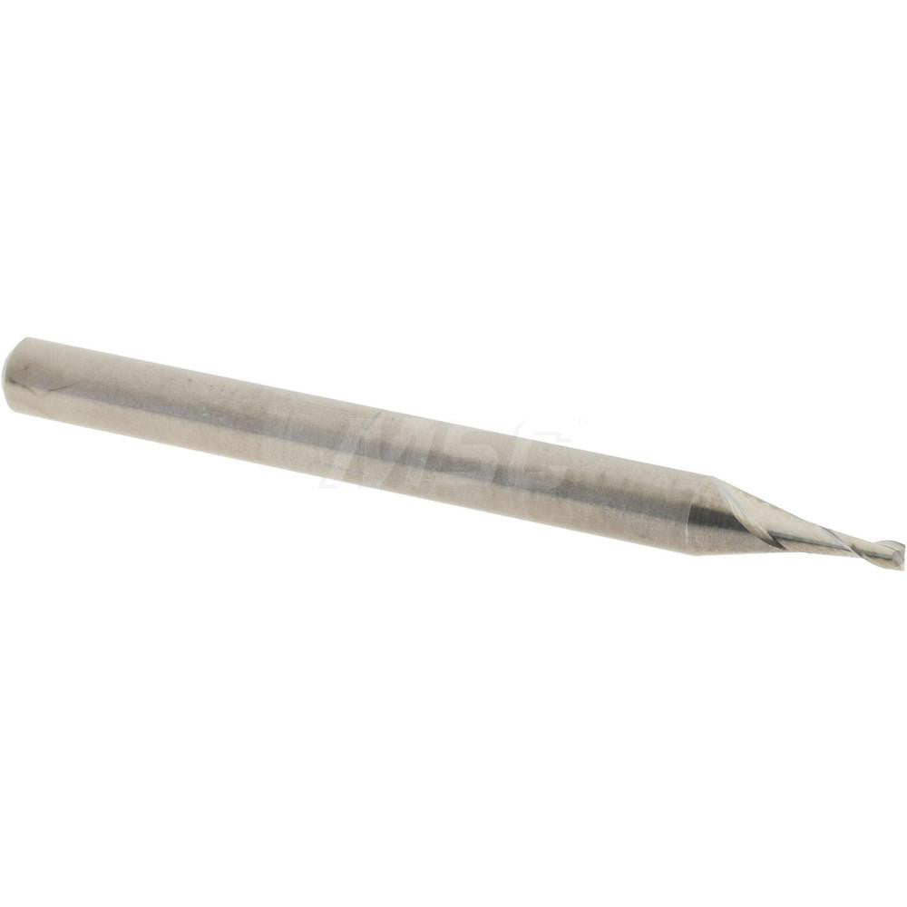 Accupro 12462403 Square End Mill 0.045" Dia, 0.135" LOC, 2 Flutes, Solid Carbide