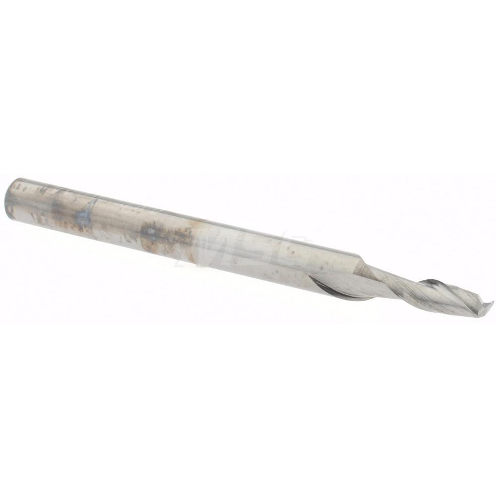 Accupro 12462535 Square End Mill 0.085" Dia, 0.255" LOC, 2 Flutes, Solid Carbide