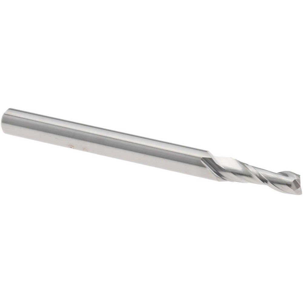 Accupro 12462583 Square End Mill 0.1" Dia, 19/64" LOC, 2 Flutes, Solid Carbide
