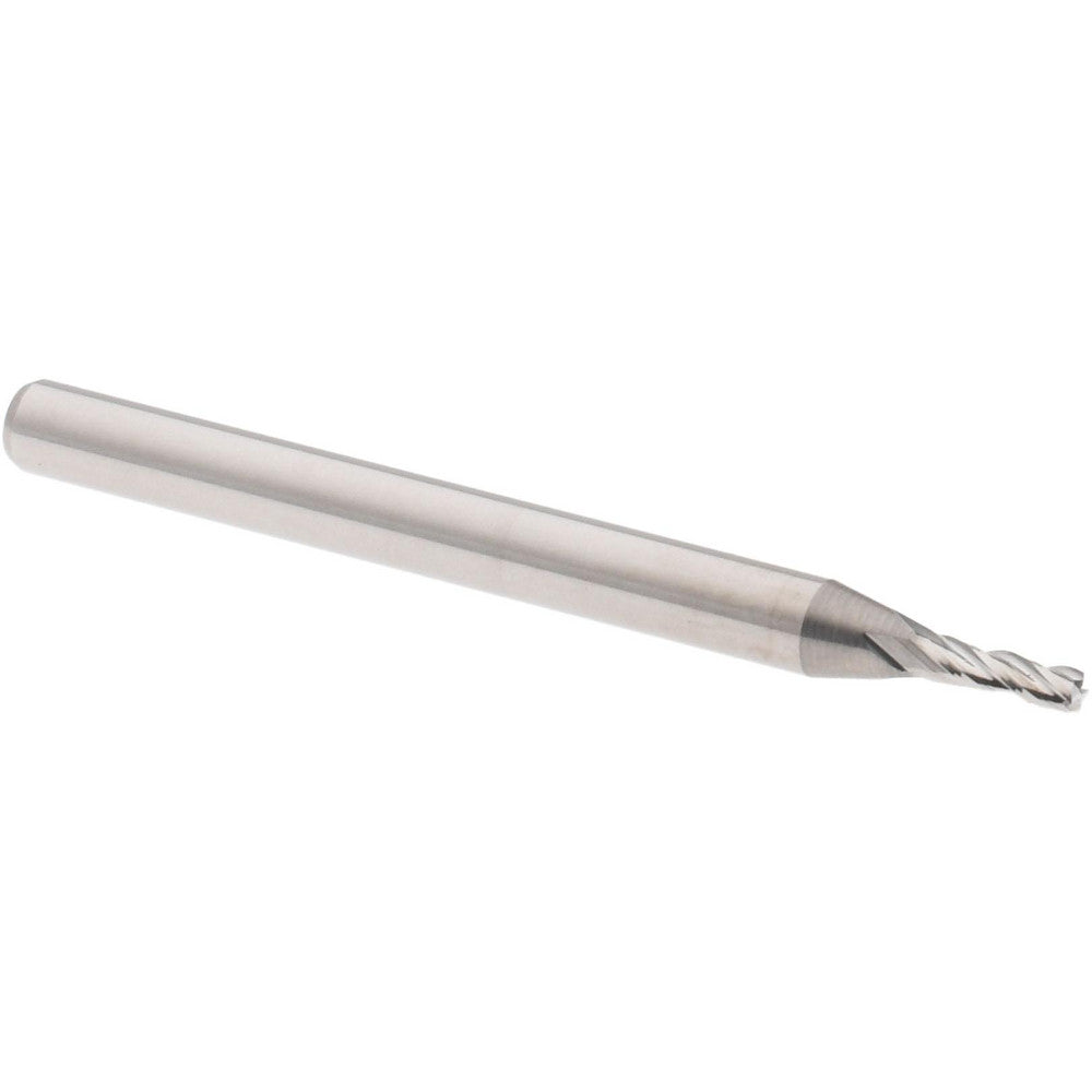 Accupro 12276837 Square End Mill 0.06" Dia, 0.18" LOC, 4 Flutes, Solid Carbide